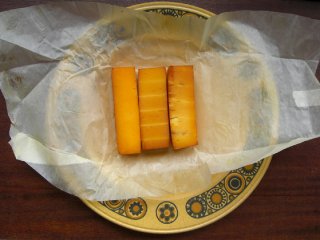 cold smoking cheese - 6hrs cold smoking cheese - 6hrs
