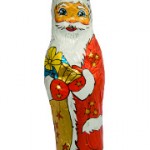 chocolate santa